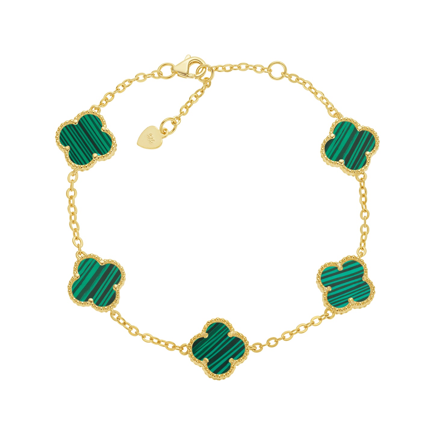 Five Small Clover Bracelet