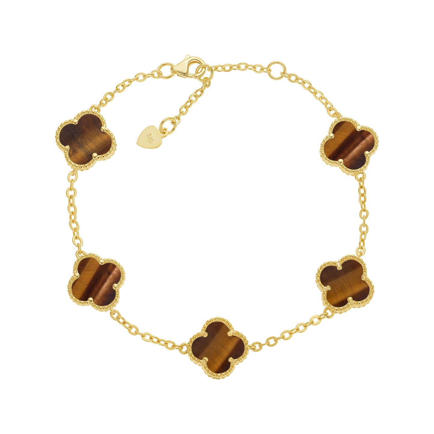 Five Small Clover Bracelet