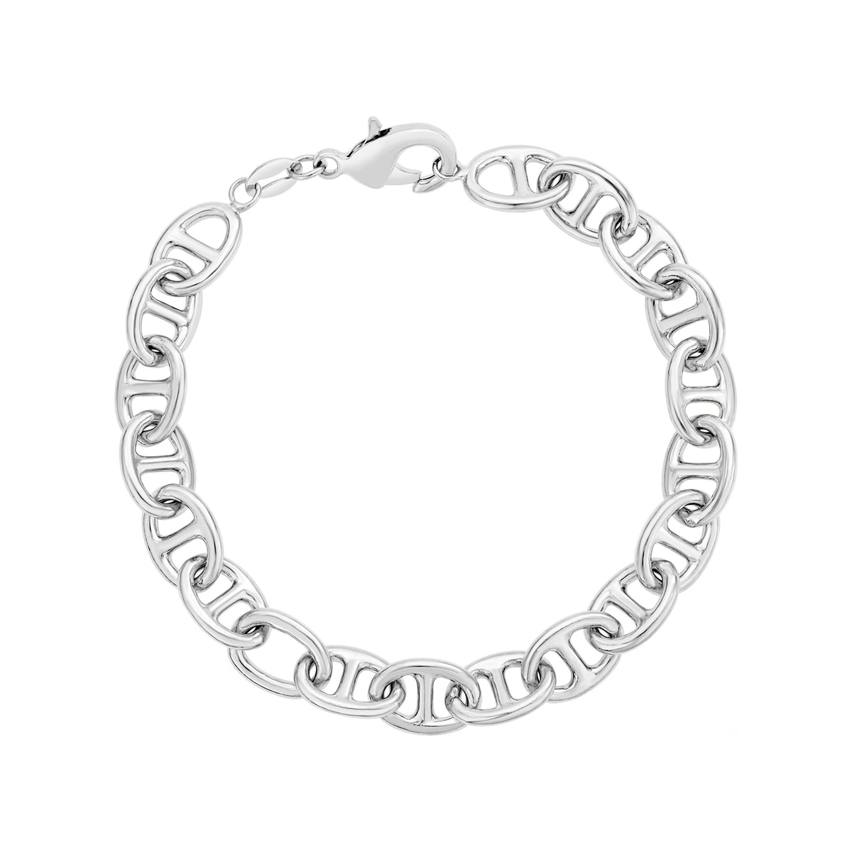 Twist Puffed Link Bracelet