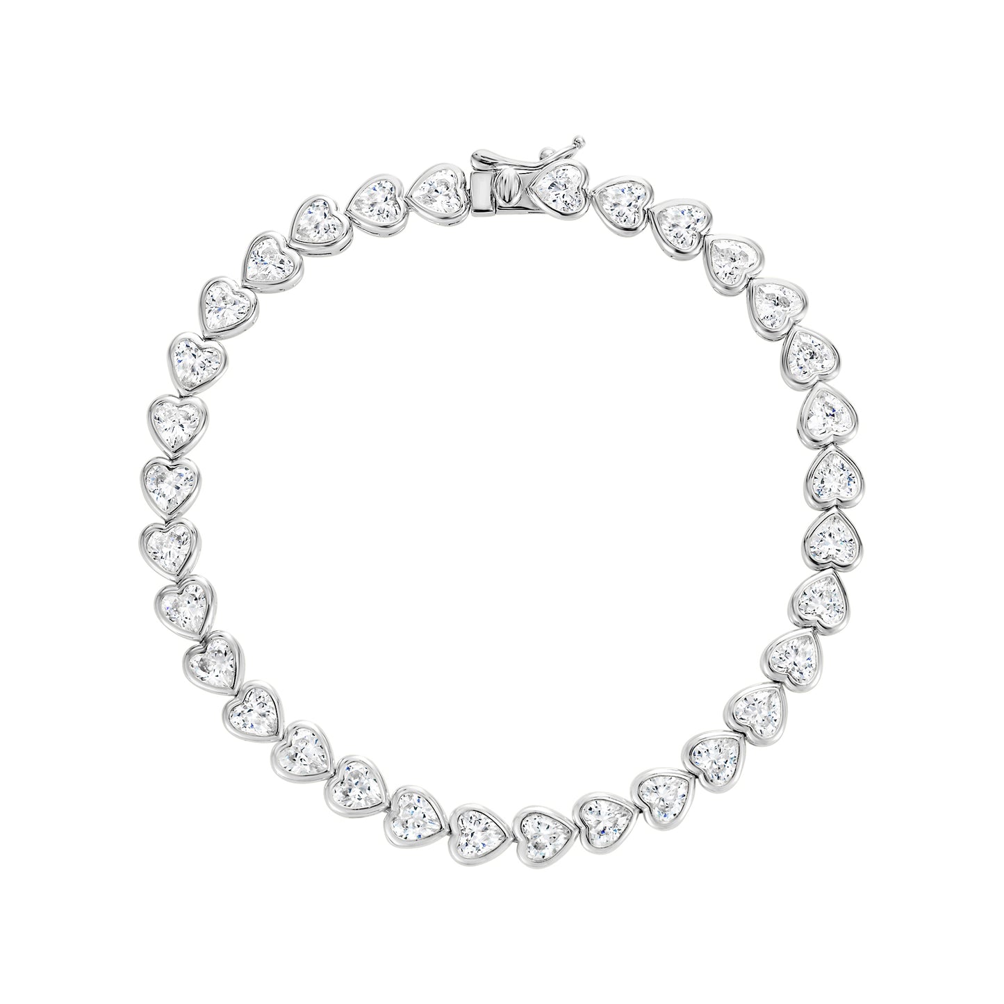 Heart Bezel Bracelet