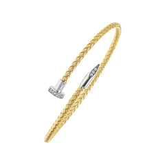 Textured Nail Bangle