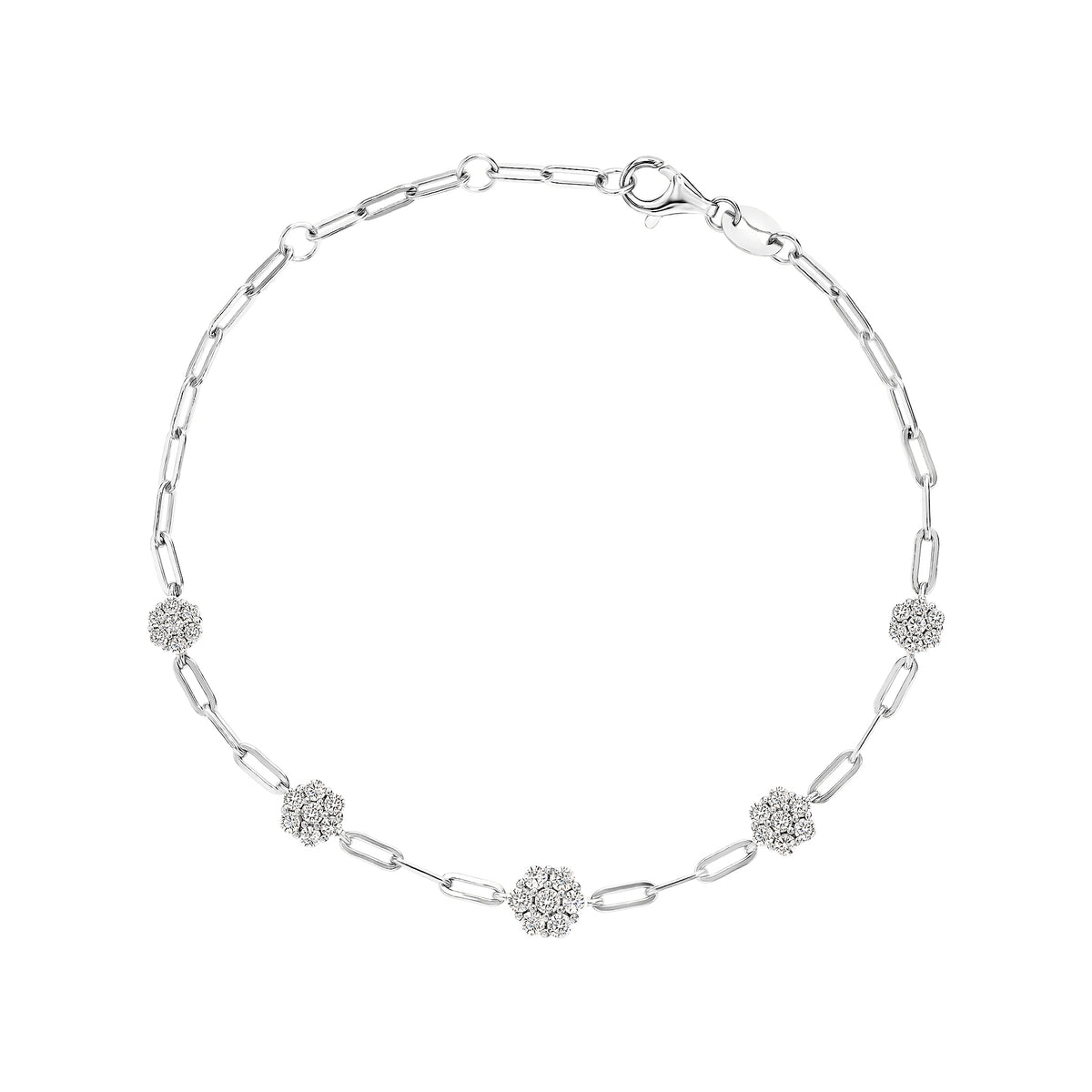 Graduating Cluster Bracelet
