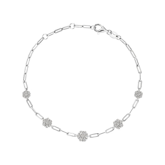 Graduating Cluster Bracelet