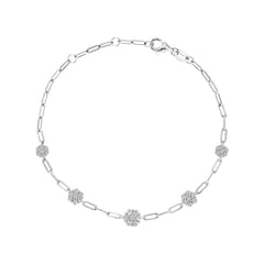 Graduating Cluster Bracelet
