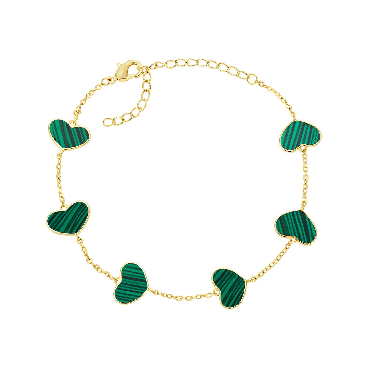 Side Heart Color Bracelet