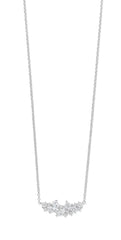 Multishape Bar Curve Necklace