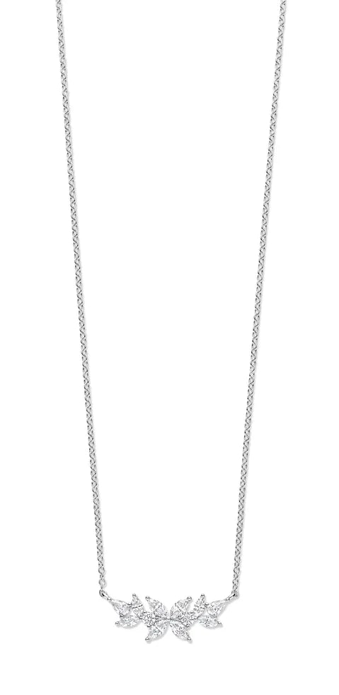 Floral Bar Necklace