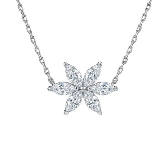 Wide Floral Necklace