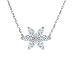 Wide Floral Necklace