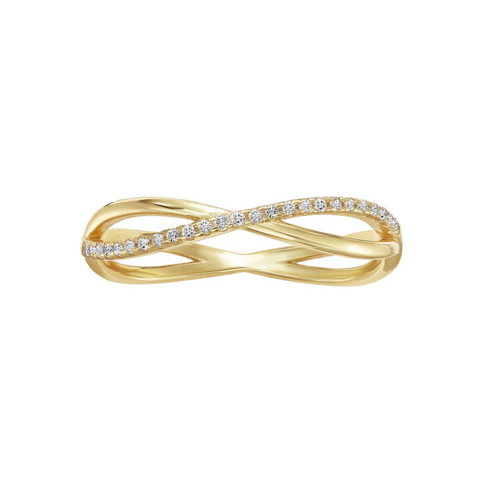 Delicate Overlap Ring