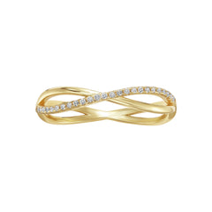 Delicate Overlap Ring