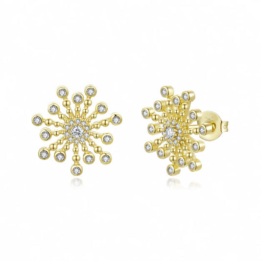 Bezel Burst Studs