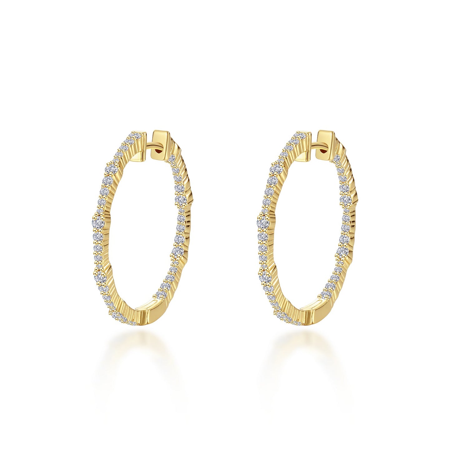 Dot Hoop Earrings