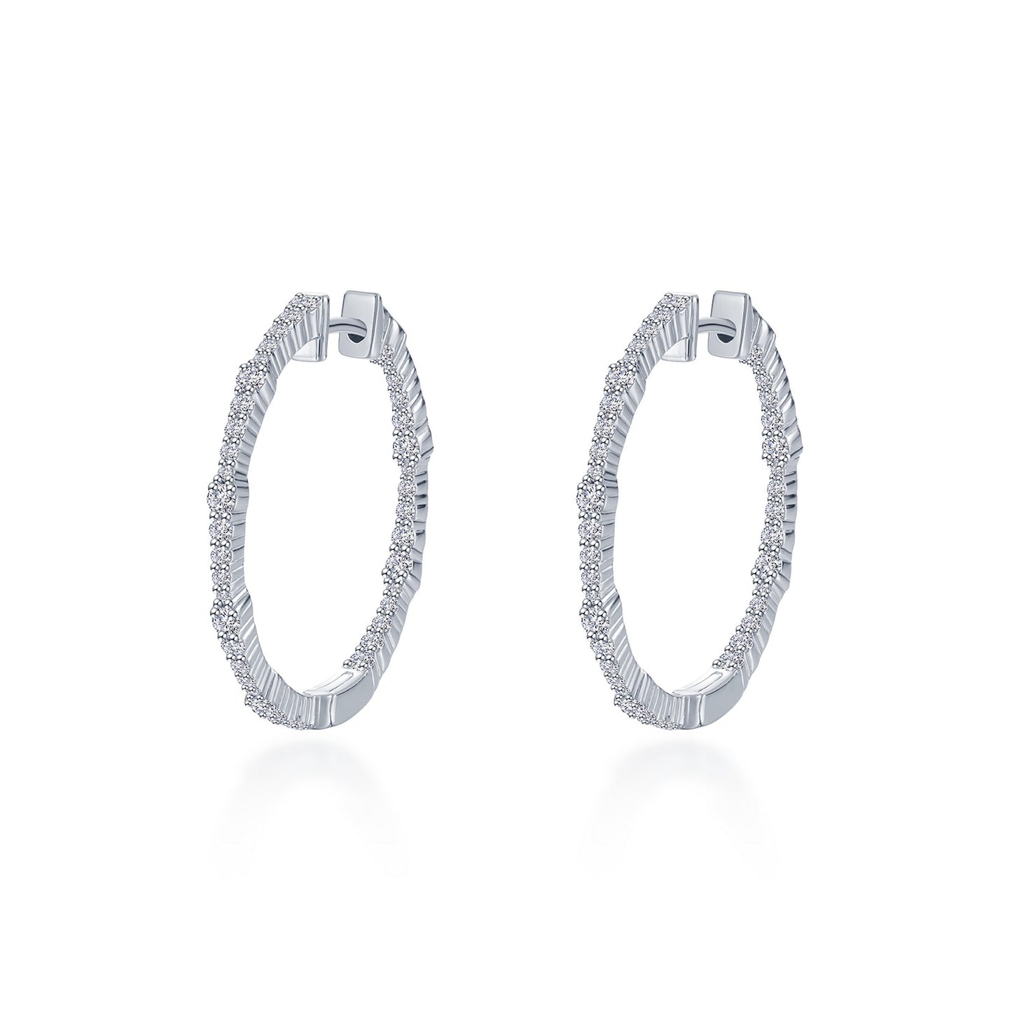 Dot Hoop Earrings