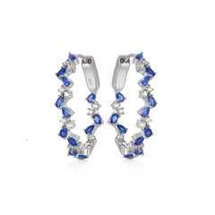 Zig Zag Colored Hoops