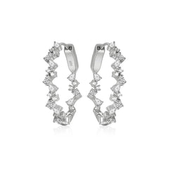 Zig Zag Colored Hoops