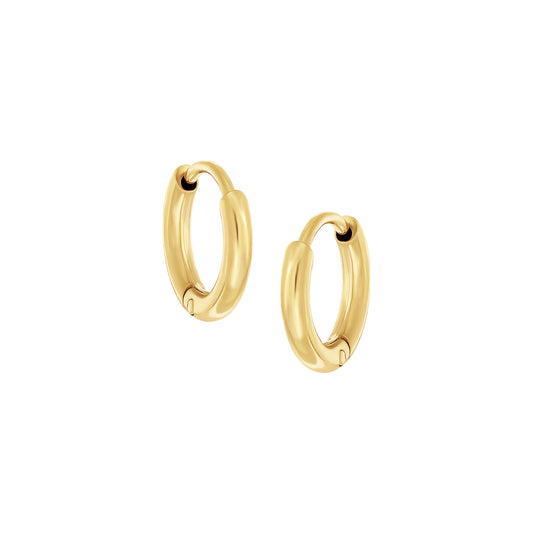 Thin Tube Huggie Earring