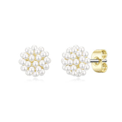 Pearl Cluster Stud