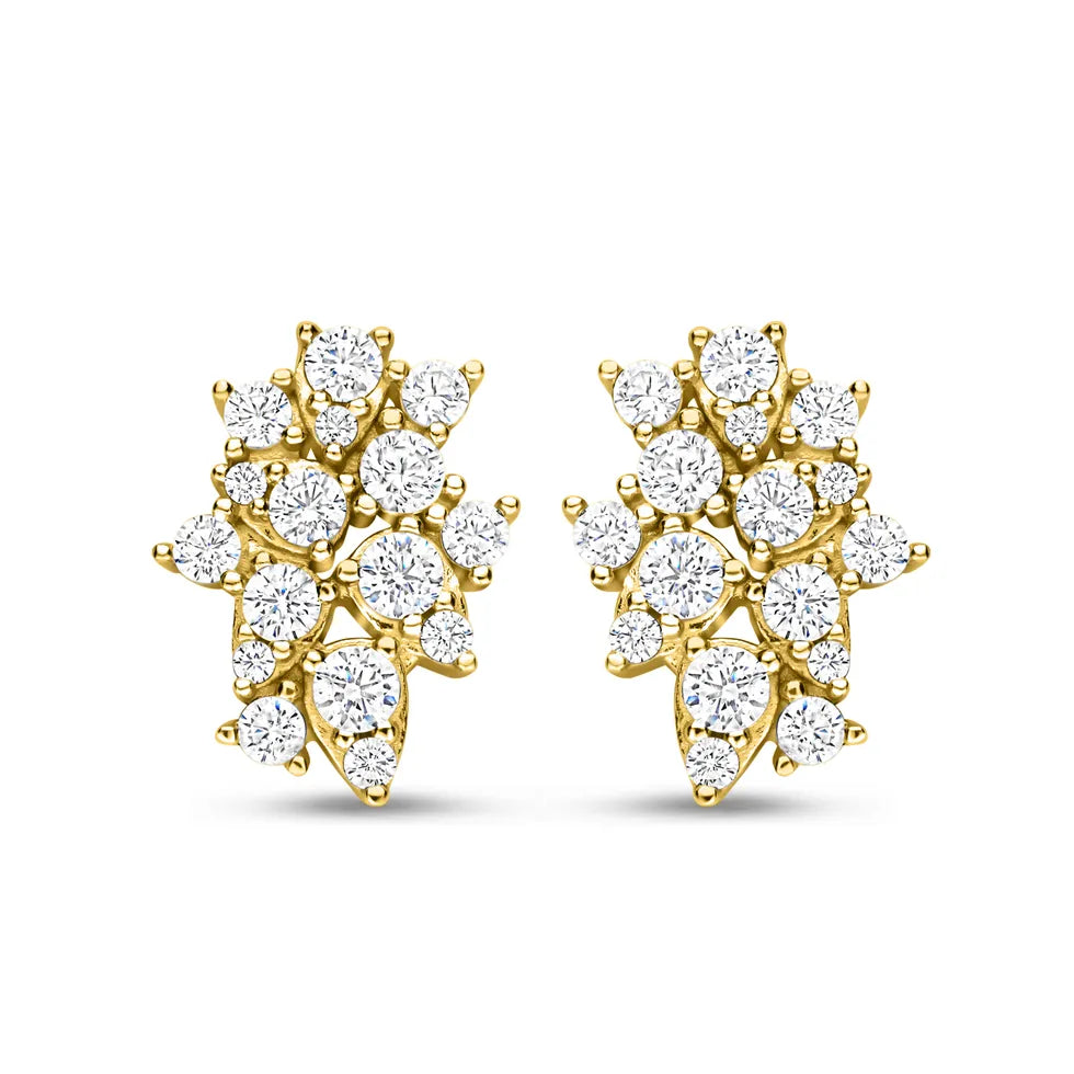 Constellation Cluster Stud Earrings