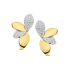 Side Leaf Earrings