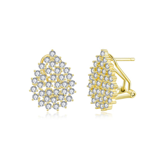 Teardrop Lever Back Studs