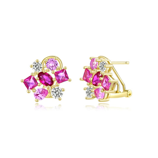 Multi Color Shaped Studs
