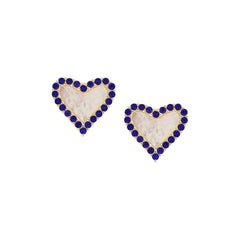 Mother Of Pearl Outline Stud
