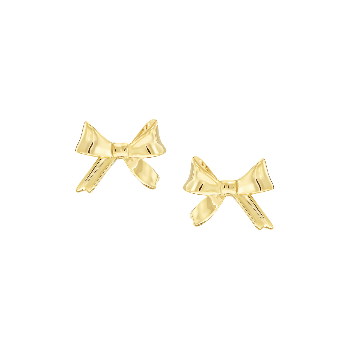 Puffy Bow Tie Stud