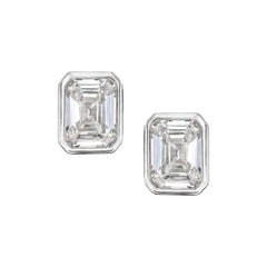 Rectangle Bezel Stud