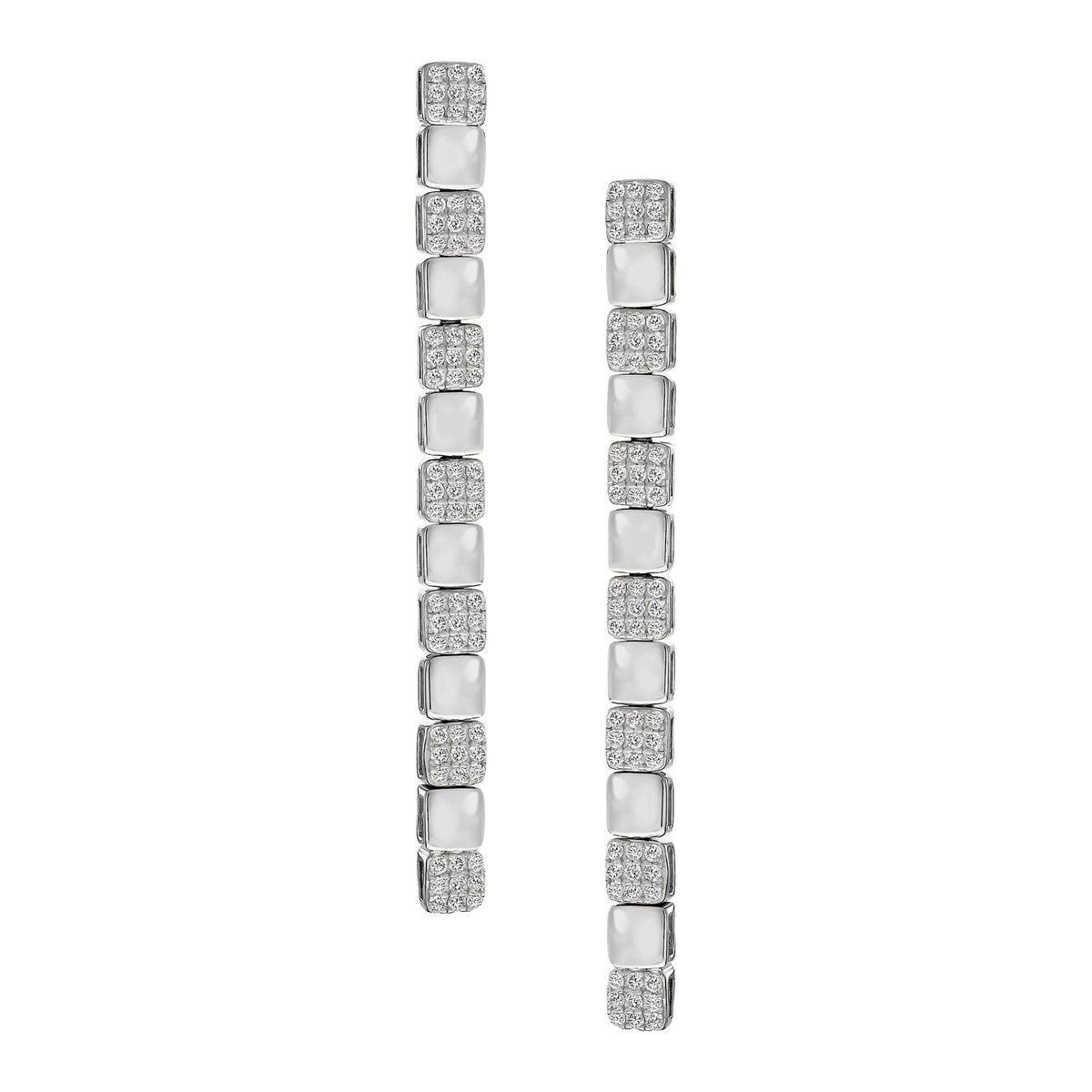 Shiny Single Drop Earrings