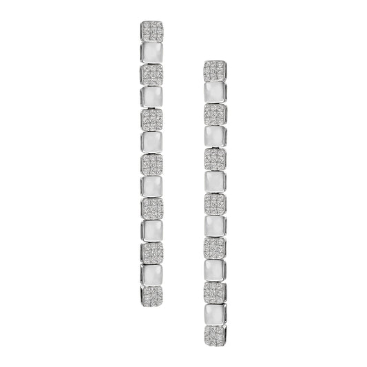 Shiny Single Drop Earrings