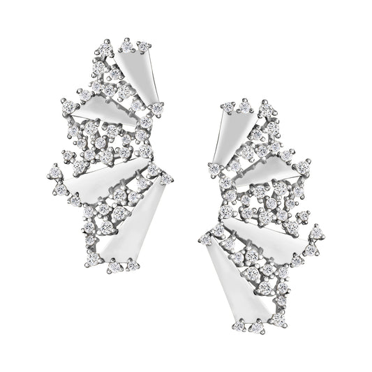 Curved Side Earrings