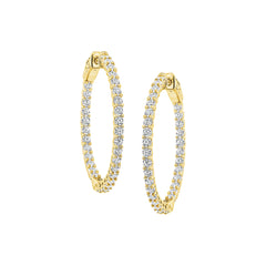 Thin Round Hoops