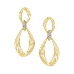 Open Shiny Earrings