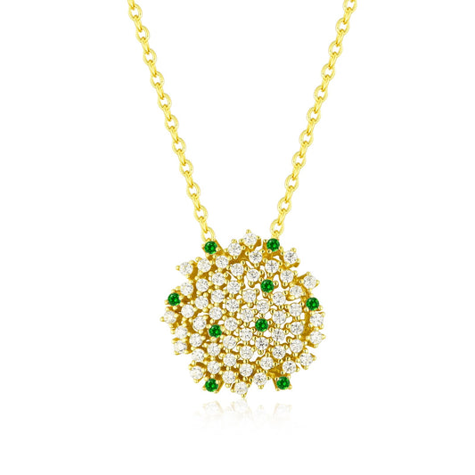 Oversized Cluster Necklace