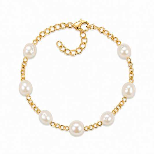 Pearl Link Bracelet