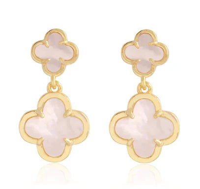 Classic Double Clover Earrings