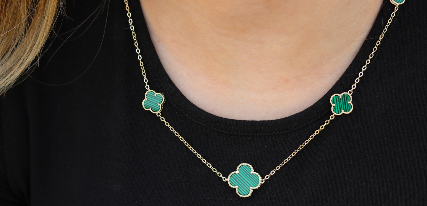 Small & Large Clover Necklace