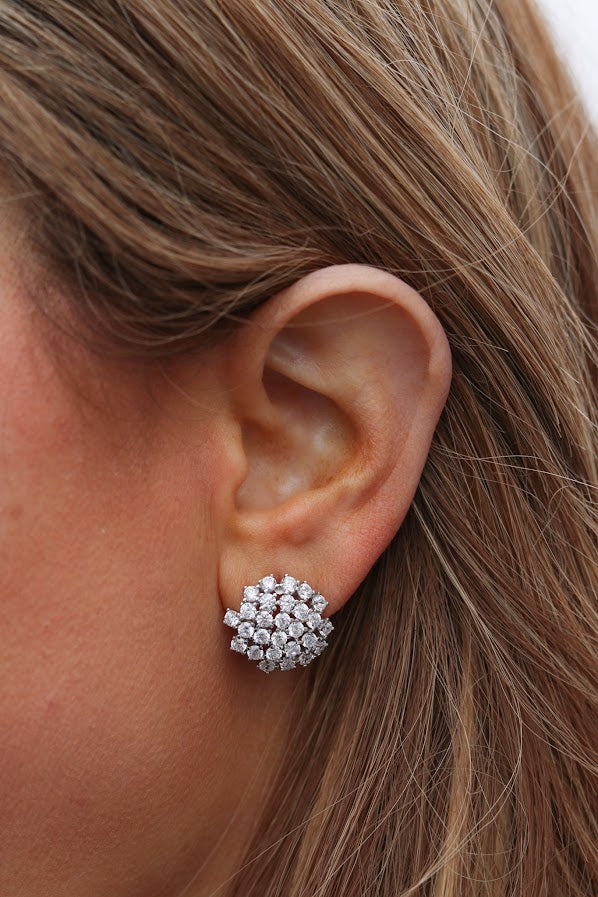 Classic Cluster Earrings