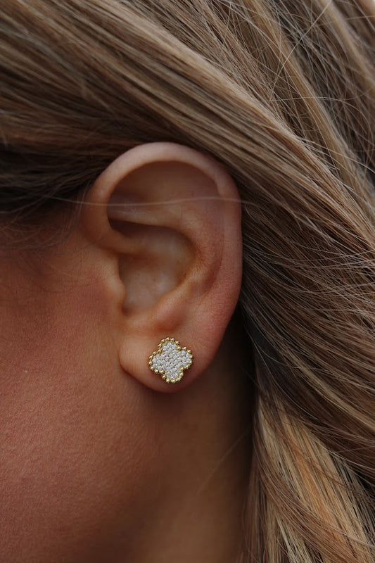 Crushed Clover Studs