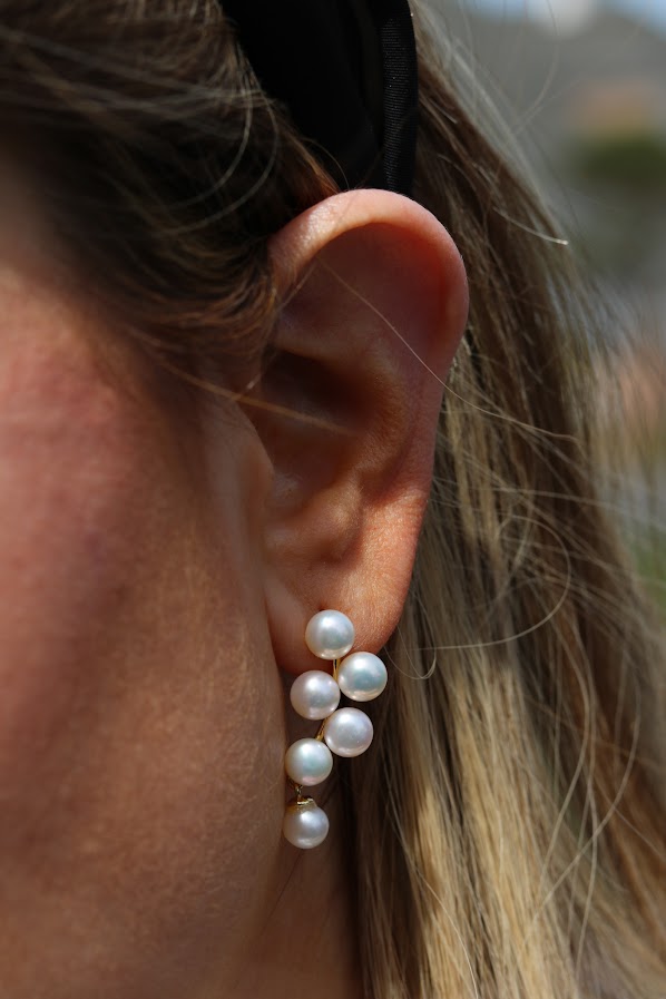 Unique Pearl Drop Earrings