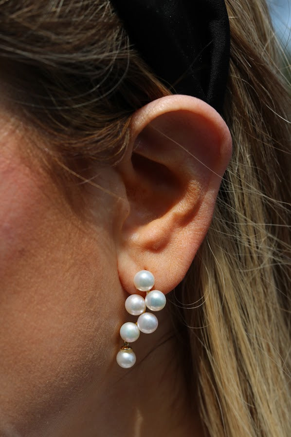 Unique Pearl Drop Earrings