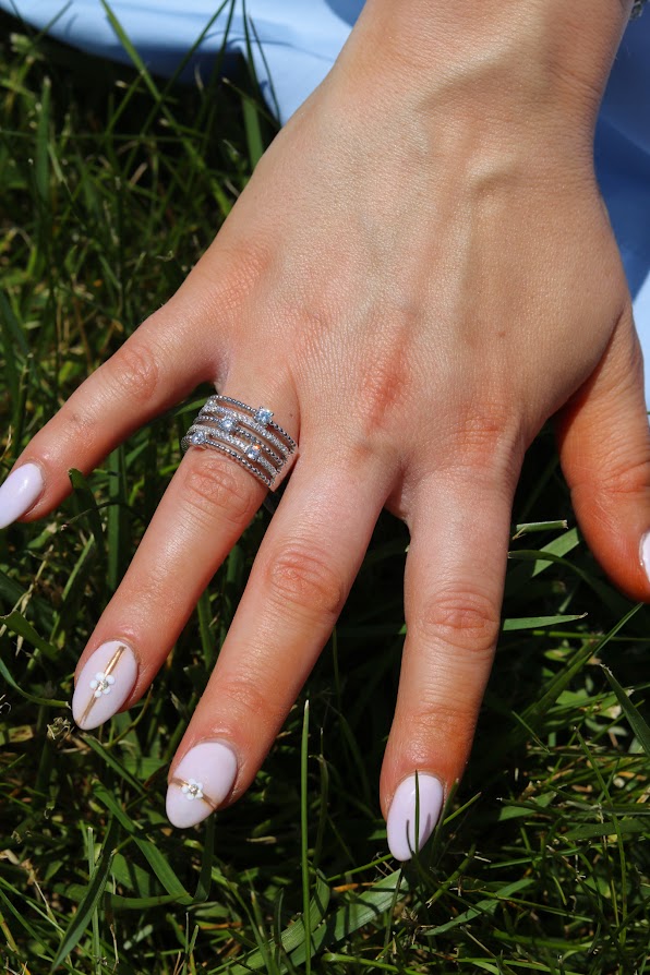 Classic Diamond Stack Ring