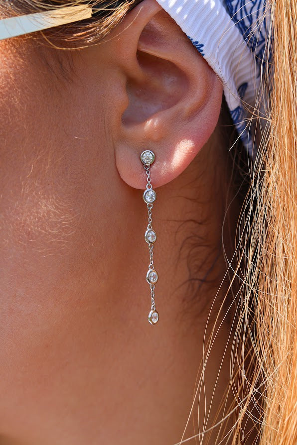 Diamond By The Yard Earrings