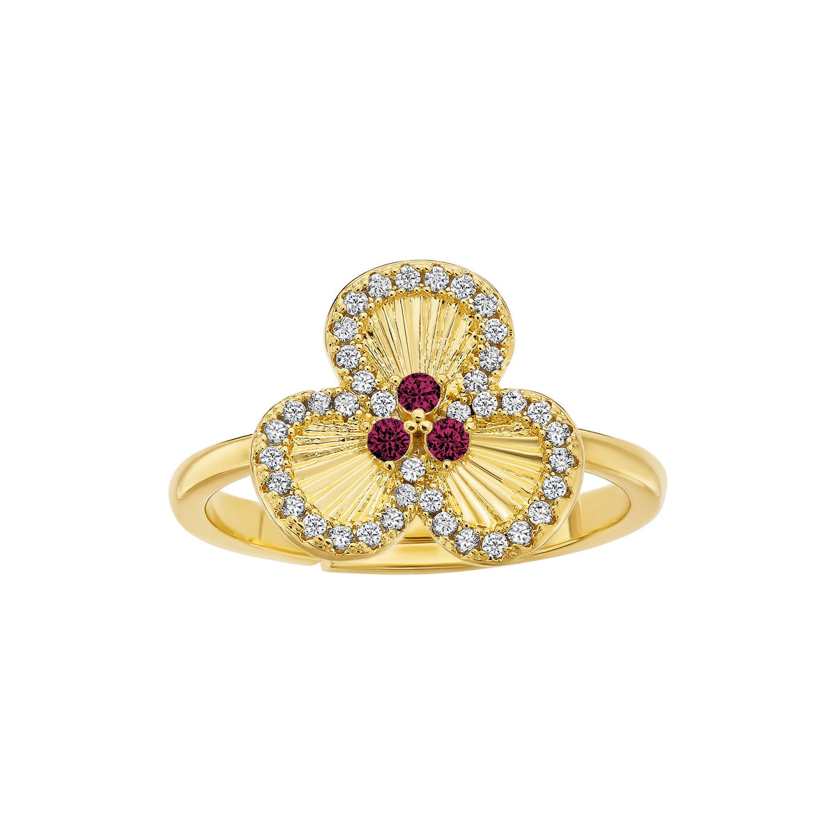 Twinkling Petal Ring