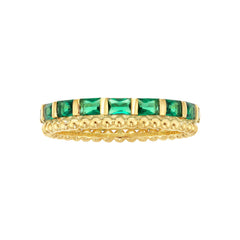 Stacked Baguette Ring