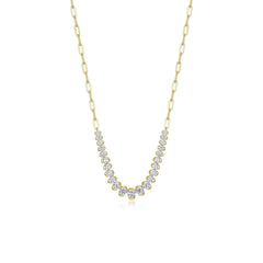 Willow Paperclip Necklace