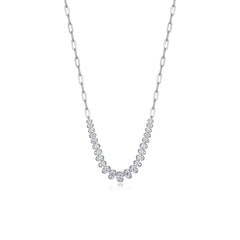 Willow Paperclip Necklace