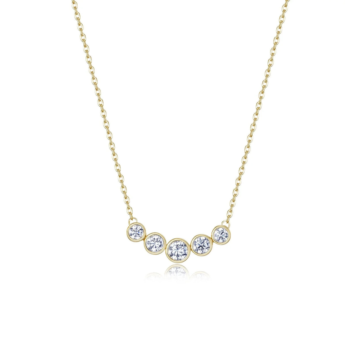 Olive Bezel Necklace