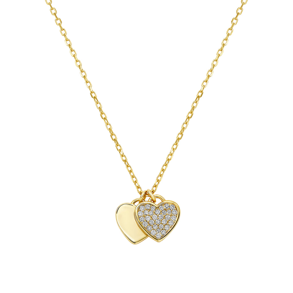 Overlap Heart Necklace – Gemberry